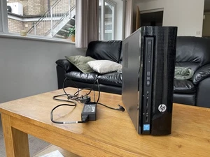 HP 411-A000NA Slimeline Desktop Intel Pentium 4GB RAM Read Description /w Power - Picture 1 of 2