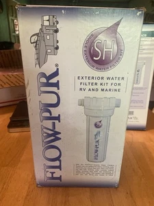 Flow Pur watts  Poe12ghgacb Water Filter System External GardenHose Fittings New - Bild 1 von 3