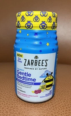 Gomitas suaves para dormir Zarbee's para niños 30 quilates sin melatonina Ex: 02/25 Foto 1 de 4