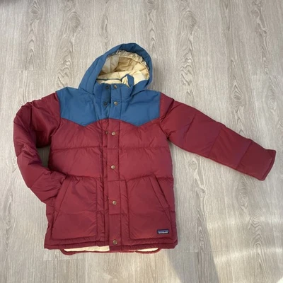 Chaqueta acolchada Patagonia con capucha ABAJO niños talla XL 14 Foto 1 de 4