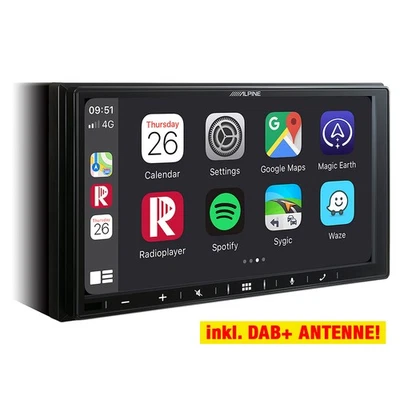 ALPINE 2-DIN iLX-W690D Auto Radioset für DACIA Spring ab 2021 - Bild 1 von 4