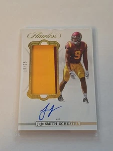2020 Panini Flawless Collegiate- JuJu Smith-Schuster Auto and Patch -/25 🔥 - Picture 1 of 3