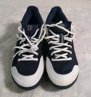 Wilson DST Foam Technology Black/White Men's Tennis Size 8.5 - NEW - Image 1 of 4