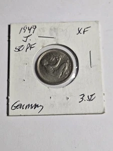 1949 J 50 Pfennig  - Picture 1 of 4