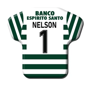 Calamita Simile a T-Shirt Calcio Stagione 2002/2003 Sporting CP 1 Nelson - Imagen 1 de 9