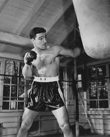 1951 Heavyweight Boxer ROCKY MARCIANO Glossy 11x14 Photo Training Print Poster Cover