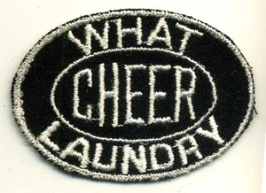 Vintage Cheer What Wäscheflicken 2,5" x 1,75" - Bild 1 von 1