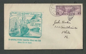 1932 Albany NY Port Has Air Show - Picture 1 of 1