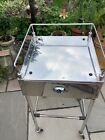 Stainless Steel Medical Trolley Good Condition 