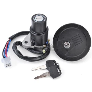 For Kawasaki Ignition Key Switch Lock Set KMX125 1986-2000 KMX200 1987-1991 - Bild 1 von 9