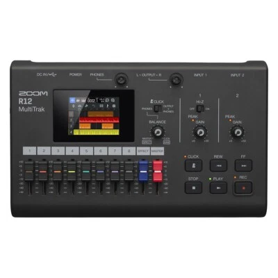 [Brand New] ZOOM R12 MultiTrak Portable Digital Recorder USB Interface - Image 1 of 4