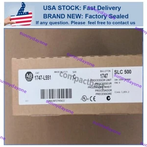 Sealed NEW PLC 1747-L551 /C SLC 5/05 CPU Processor Unit Module 1747L551 - Picture 1 of 5