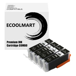 4 Black Ink Cartridge for PGI-280XXL PGI-280 PIXMA TS6120 TS6220 TS8220 TS9120 - Picture 1 of 1