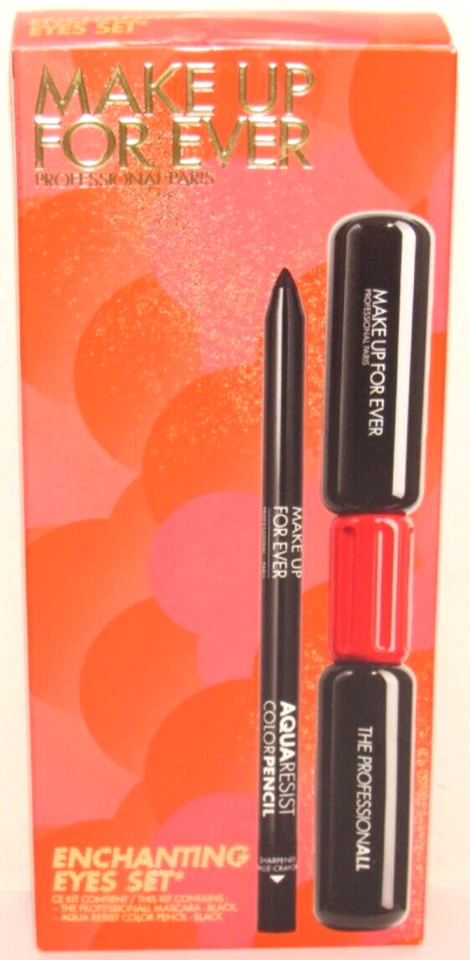 Make Up For Ever Enchanting Eyes Set The Professional Mascara + Graphite Pencil - Image 1 of 1