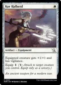 KOR HALBERD x4 mtg NM-M March of The Machine 4 Common - Bild 1 von 1