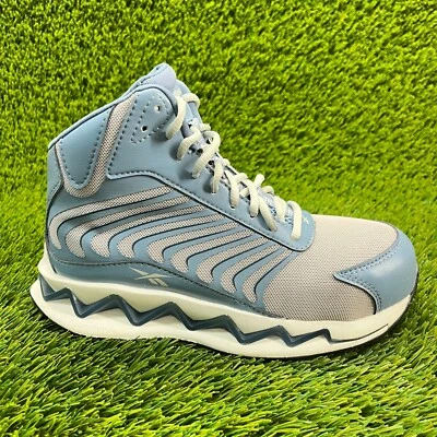 Botas Reebok Zig Elusion Heritage Work SD para mujer talla 5M azul gris punta compuesta Foto 1 de 4
