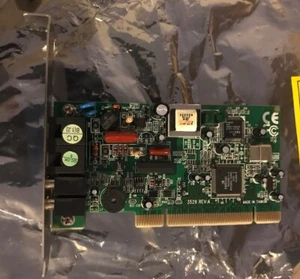 Intel Ambient MD5628D-L-C 56K V.90 Fax Voice Modem PCI Card - Picture 1 of 2