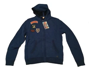 Benito & Benita Boy's Camp Zip Hoodie Blue for 11-12 Y NWT - Bild 1 von 5
