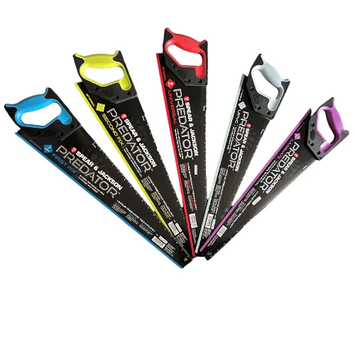 Spear & Jackson Predator Wood & Plastic Saws - Pack of 5 matching or mixed
