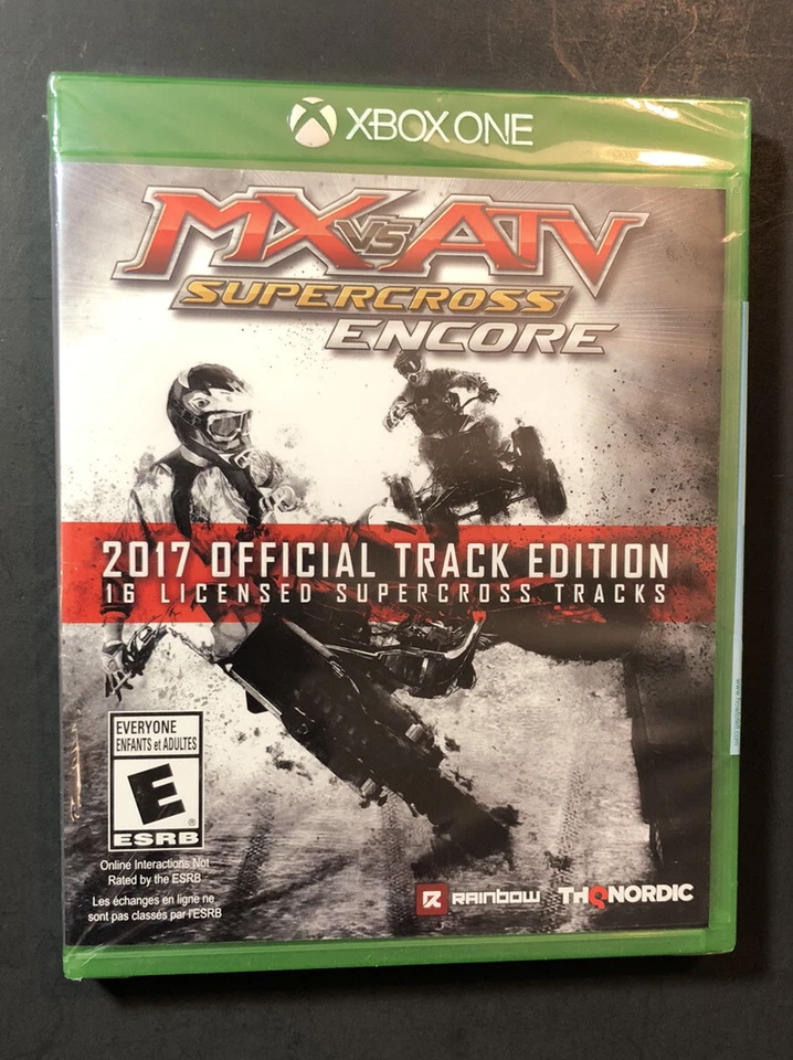 MX vs ATV Supercross Encore [ 2017 Official Track Edition ] (XBOX ONE) NEW - Image 1 of 4