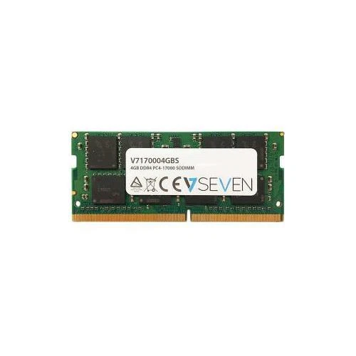 V7 4GB DDR4 PC4-17000 - 2133Mhz SO DIMM Notebook Memory Module V7170004GBS - Image 1 of 1