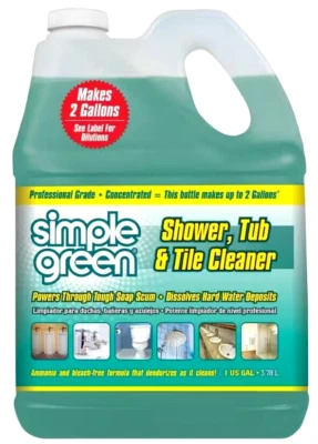 Simple Green Pro Grade Shower, Tub and Tile Cleaner Bleach Free - 1 Gallon - Image 1 of 4