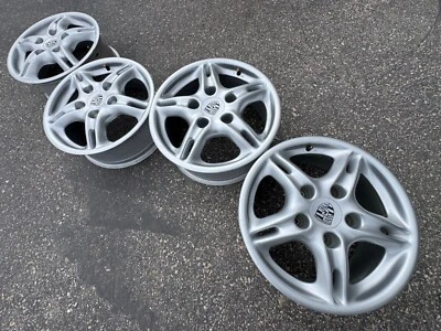 Llantas 16" PORSCHE BOXSTER CAYMAN 986 STOCK DE FÁBRICA 5X130 Foto 1 de 4