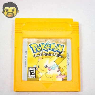 Pokemon Yellow Gameboy Color Game Authentic Nintendo GBC 1999 New Save Battery - Image 1 of 4