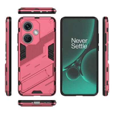 Funda de teléfono resistente con soporte plegable armadura de lujo para OnePlus ACE2 Pro 11R 11 Nord2 Foto 1 de 4