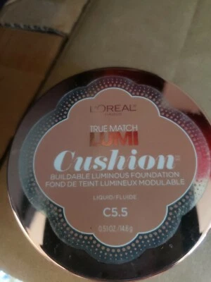 2 L'OREAL True Match Lumi Cushion Luminous Foundation C5.5 Natural Tan  - Image 1 of 2
