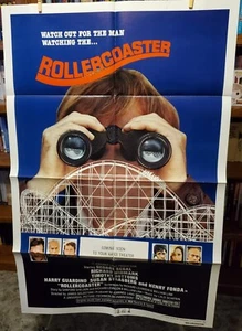 Rollercoaster Movie Original Theater One Sheet Poster 1977 - Picture 1 of 1