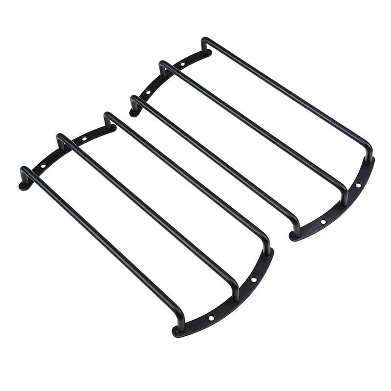 1 Pair Car 8" Inch Matte Metal Subwoofer Speaker Grille Cover Bar Grill Black - Image 1 of 4