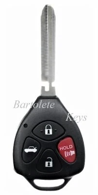 Replacement Keyless Entry Remote Car Key Fob Fits 2011 2012 2013 Toyota Corolla - Изображение 1 из 4