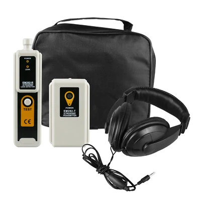 Ultrasonic Leak Detector Transmitter Air Water Dust LED Vacuum Leak Tester 40kHz - Image 1 of 4