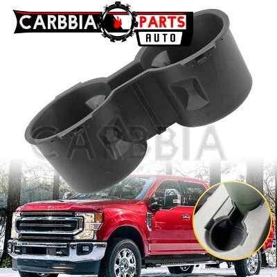 1x Center Console Cup Holder For Ford F250 F350 F450 F550 Super Duty 2017-2022 - Image 1 of 4