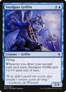 MTG Magic the Gathering Steelgaze Griffin (351/835) Jumpstart 2022 MINT - Picture 1 of 5