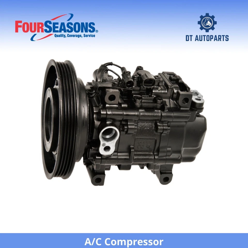 Compresor de aire acondicionado Toyota Tercel 1994-1996 4 estaciones 1995 Foto 1 de 4