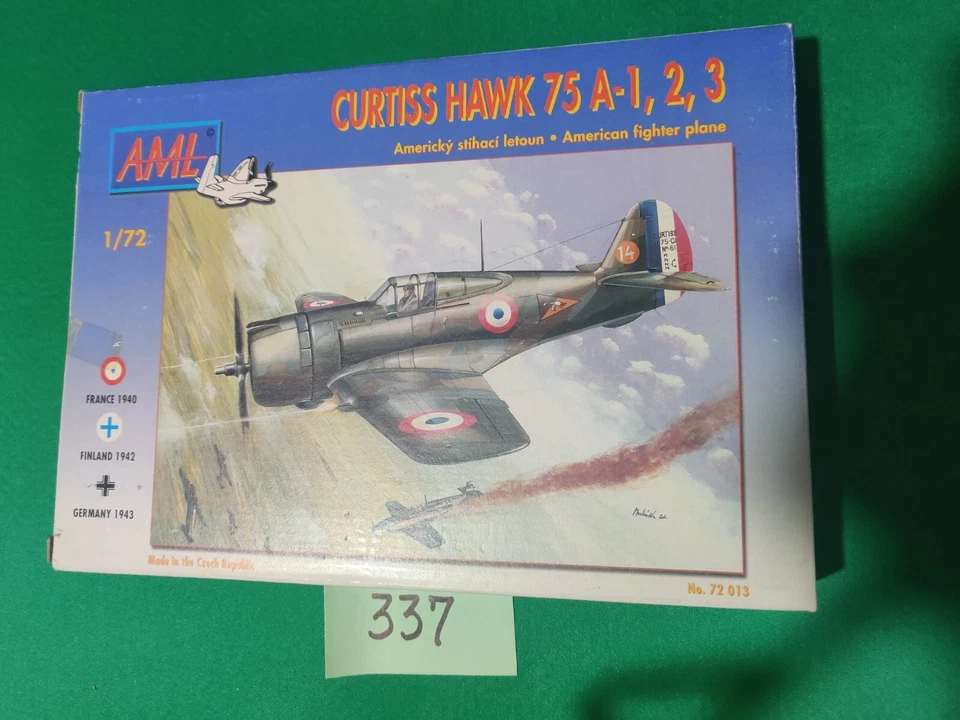 Curtiss Hawk 75A -1 Kit Montaggio Aerei AML 1/72 - Immagine 1 di 1