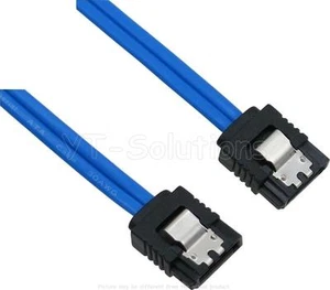 Ultra Slim, Ultra Low Profile SATA III (6Gbps) Data Cable, 12" - Picture 1 of 3