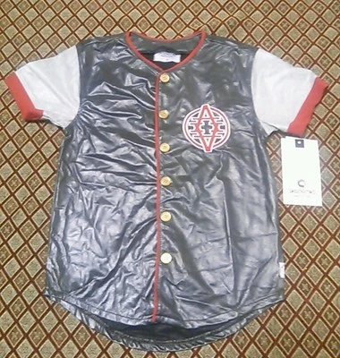 Camiseta deportiva de béisbol Akademiks para niños talla M mediana nueva con etiquetas colección artísticamente elaborada Foto 1 de 4