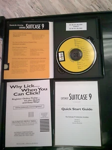 EXTENSIS SUITCASE 9 MAC CD FONT MANAGER - Picture 1 of 2