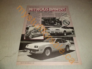 1977 OLDSMOBILE STARFIRE AD / ARTICLE - Bild 1 von 1