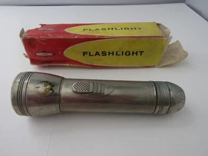 ANTIGUA LINTERNA RAY-O-VAC VINTAGE CAJA ORIGINAL #Z22R - Imagen 1 de 4