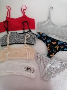 Mädchen Bustier Set Gr 158/164 12 Bis 14 Jahre 7 TLG - Bild 1 von 3