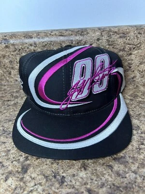 Gorra deportiva Jeff Burton NASCAR Exide Racing Team logotipo vintage con tirantes años 90 Foto 1 de 4