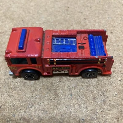 Hot Wheels Vintage 1:64 1976 Fire Eater #51 Motor Truck Vermelho - Imagem 1 de 4