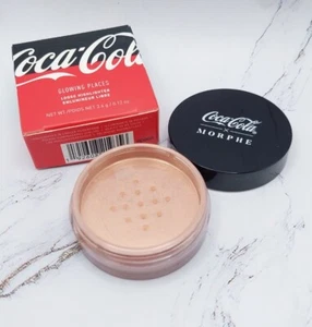 MORPHE X COCA COLA ~ GLOWING PLACES ~ SERVE SPARKLING LOOSE HIGHLIGHTER ~ BNIB - Picture 1 of 3
