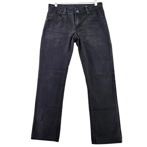 Pantalones de mezclilla Ezekiel 302 EZ Rider para hombre talla 30 (real 33x31) negros 100 % algodón - Imagen 1 de 10