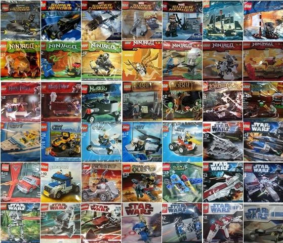 LEGO POLYBAGS gemischte Auswahl; optimal für Ostern,Weihnachten,Advent,Nikolaus - Bild 1 von 1