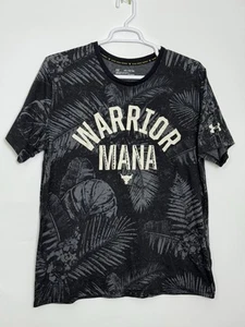 Under Armour Shirt Mens XXL Gray Project Rock Warrior Mana Loose Athletic Gym - Picture 1 of 4